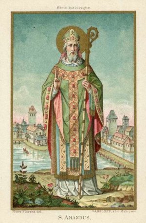 San Amando de Estrasburgo, obispo