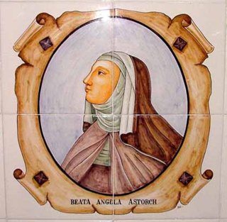Beata María Ángela Astorch, abadesa