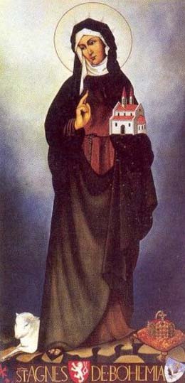Santa Inés de Bohemia, virgen y fundadora