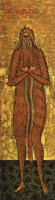 San Macario alejandrino, abad