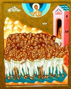 Santos Calinizo, Himerio, Teodoro y siete compañeros, mártires